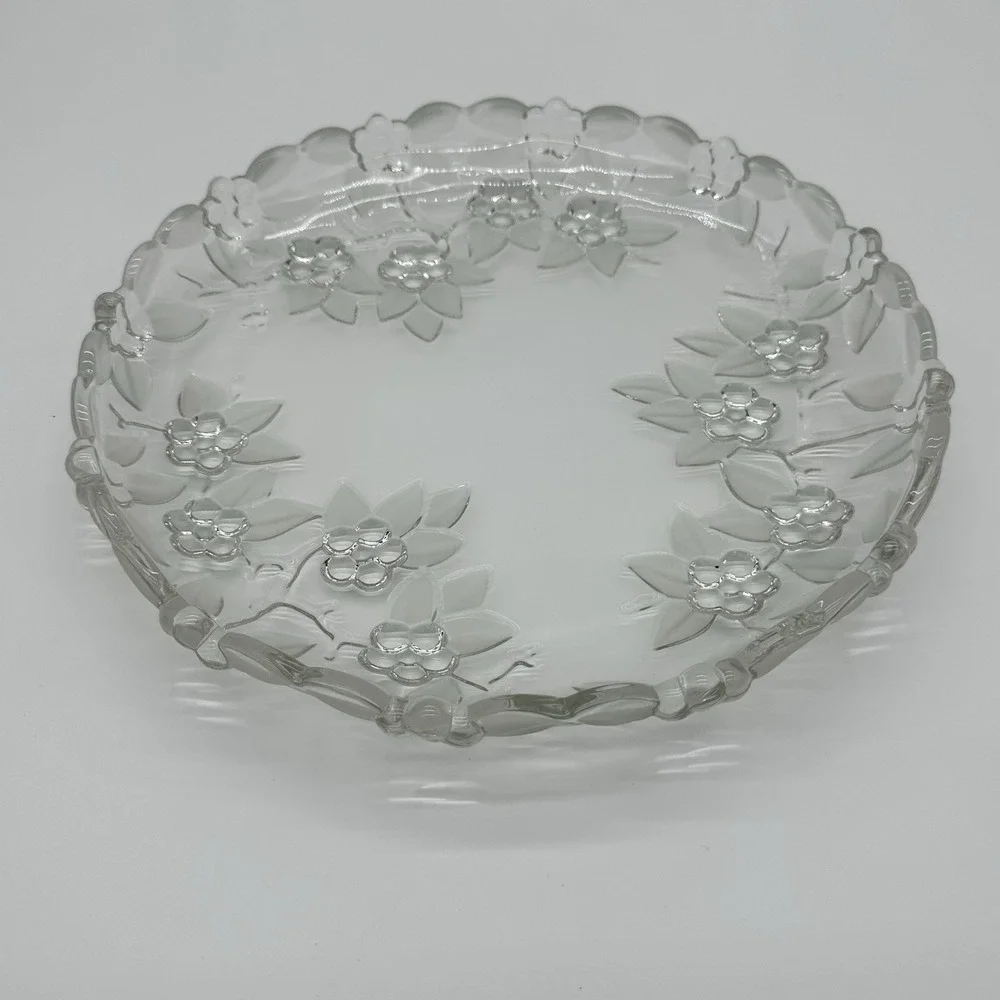 Mikasa Garden‎ Club Glass Platter 12